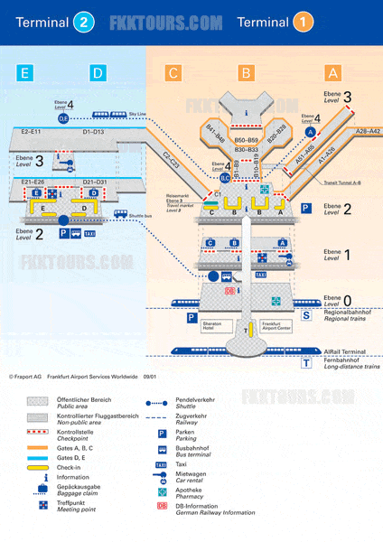 fkk club tour Frankfurt-Airport-Map